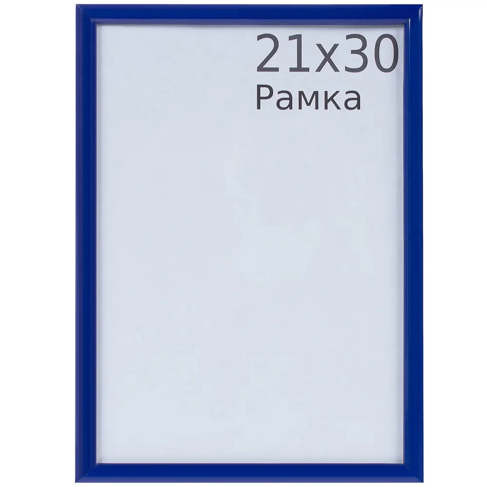 Фото Рамка Daisy 21х30 см пластик цвет синий Фото Рамка Daisy 21х30 см пластик цвет синий