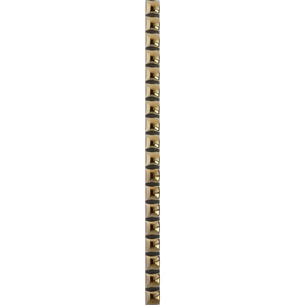 Фото Бордюр Gold «Бусинки» 0.8x25 см Фото Бордюр Gold «Бусинки» 0.8x25 см