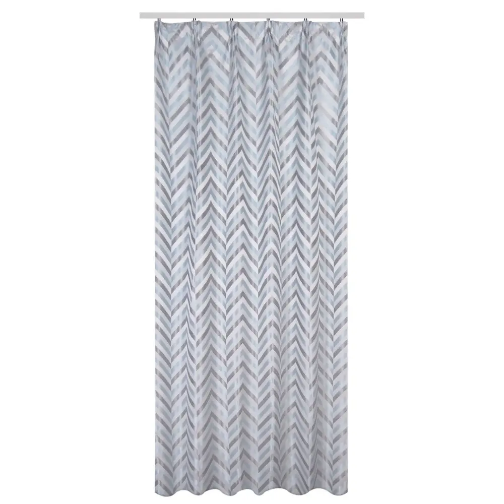 Фото Штора на ленте «Нинелл» 140х260 см цвет синий