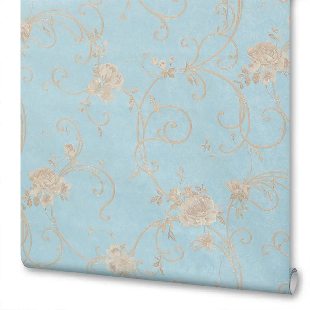 Фото Обои флизелиновые Euro Decor Елизавета синие 1.06 м 1013-03 Фото Обои флизелиновые Euro Decor Елизавета синие 1.06 м 1013-03