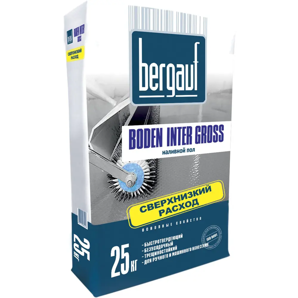 Фото 2 Наливной пол Bergauf Inter Gross 25 кг