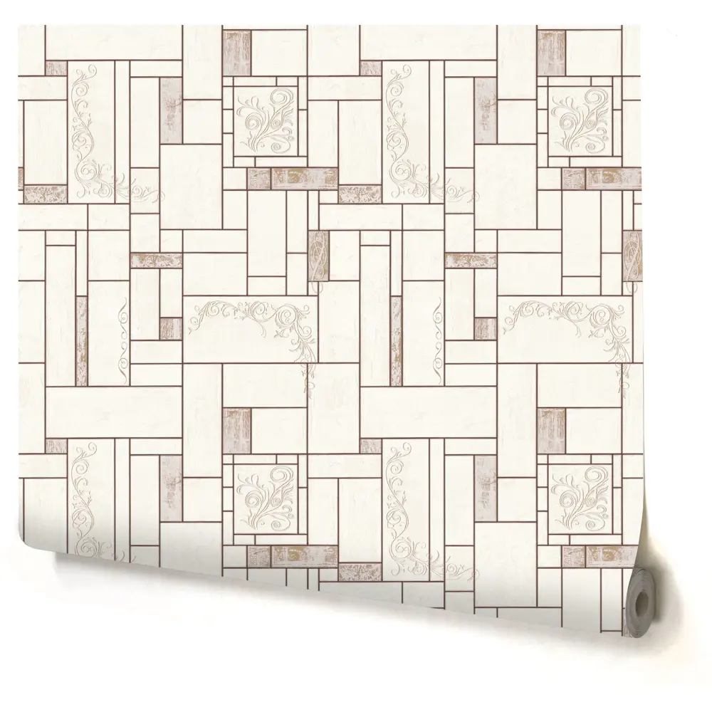 Фото Обои виниловые Home Color Ceramica бежевые 0.53 м 510-22 Фото Обои виниловые Home Color Ceramica бежевые 0.53 м 510-22