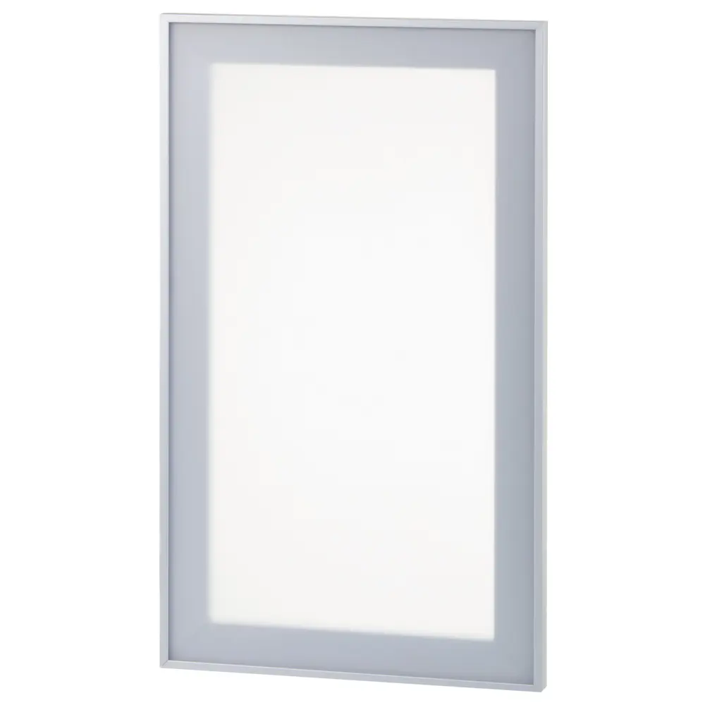 Фото Витрина для шкафа Delinia «Матовая» 60x35 см, алюминий/стекло, цвет алюминий Фото Витрина для шкафа Delinia «Матовая» 60x35 см, алюминий/стекло, цвет алюминий