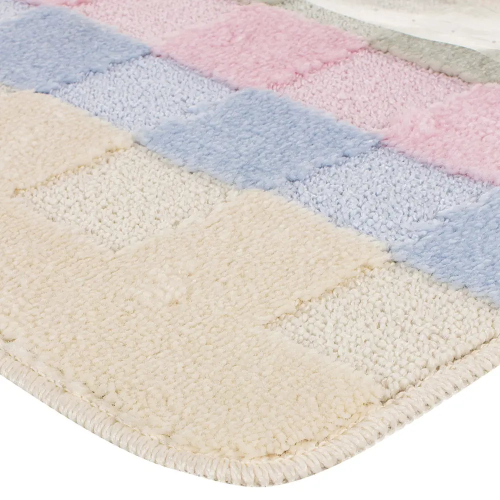 Фото 2 Коврик для ванной комнаты «Marathon» 50х80 см цвет розовый Фото 2 Коврик для ванной комнаты «Marathon» 50х80 см цвет розовый