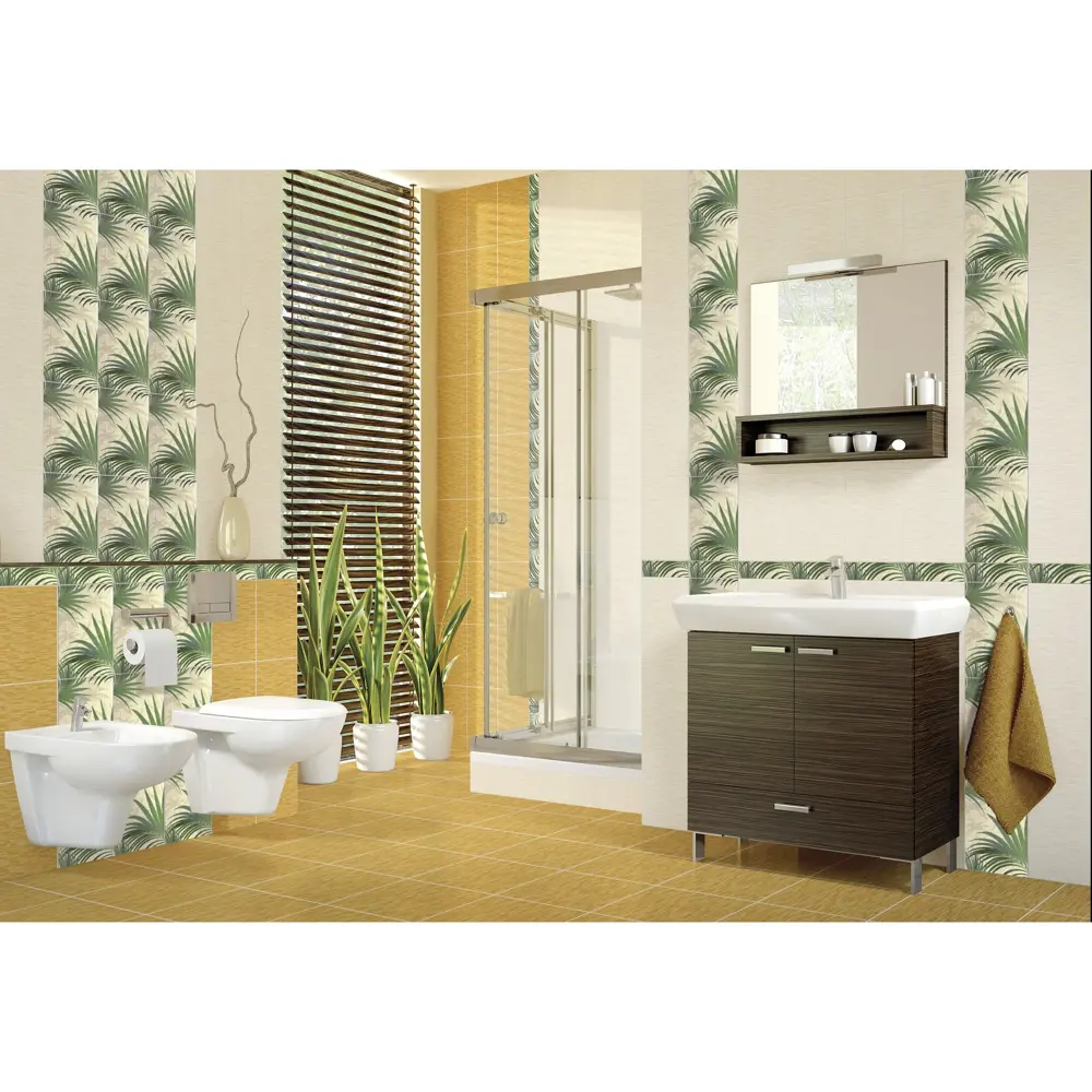 Фото 5 Плитка настенная Cersanit Olive 20x30 см 1.2 м2 цвет оранжевый Фото 5 Плитка настенная Cersanit Olive 20x30 см 1.2 м2 цвет оранжевый