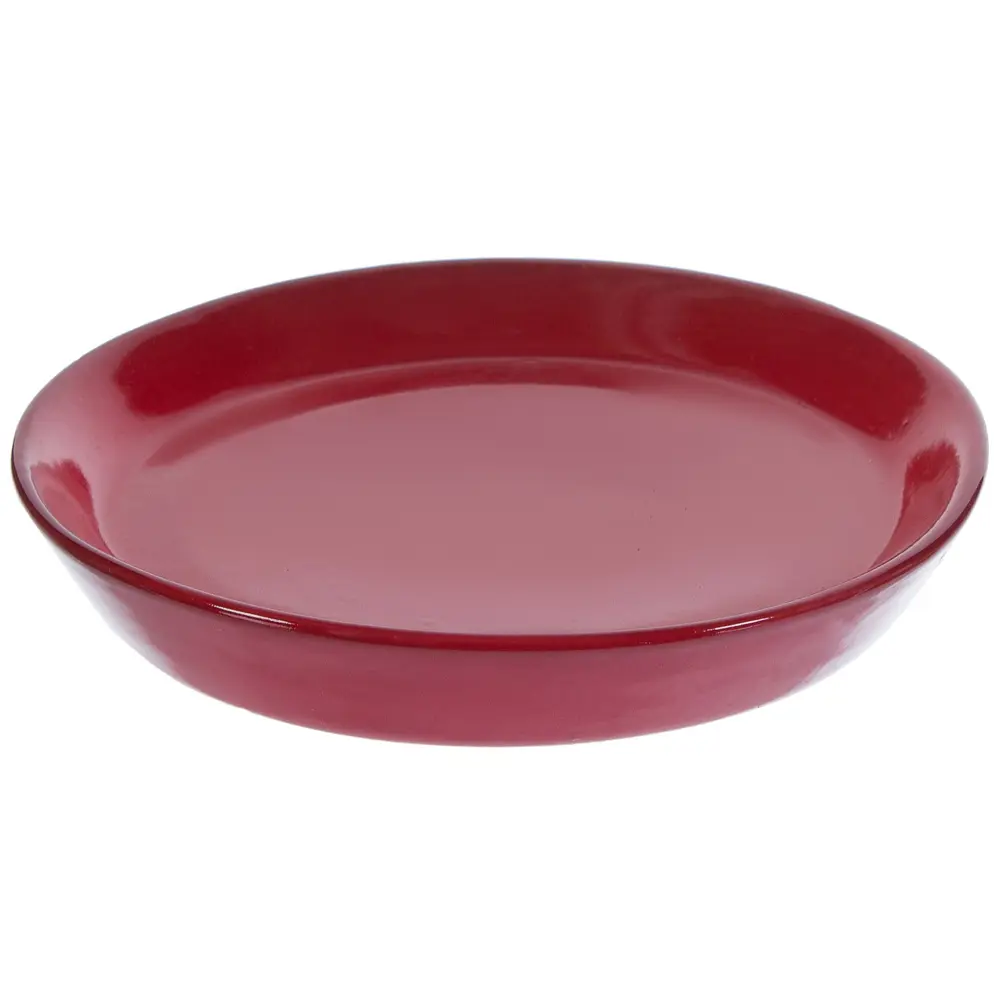 Фото 3 Горшок цветочный Адель ø13 h11.5 см v1.2 л керамика красный