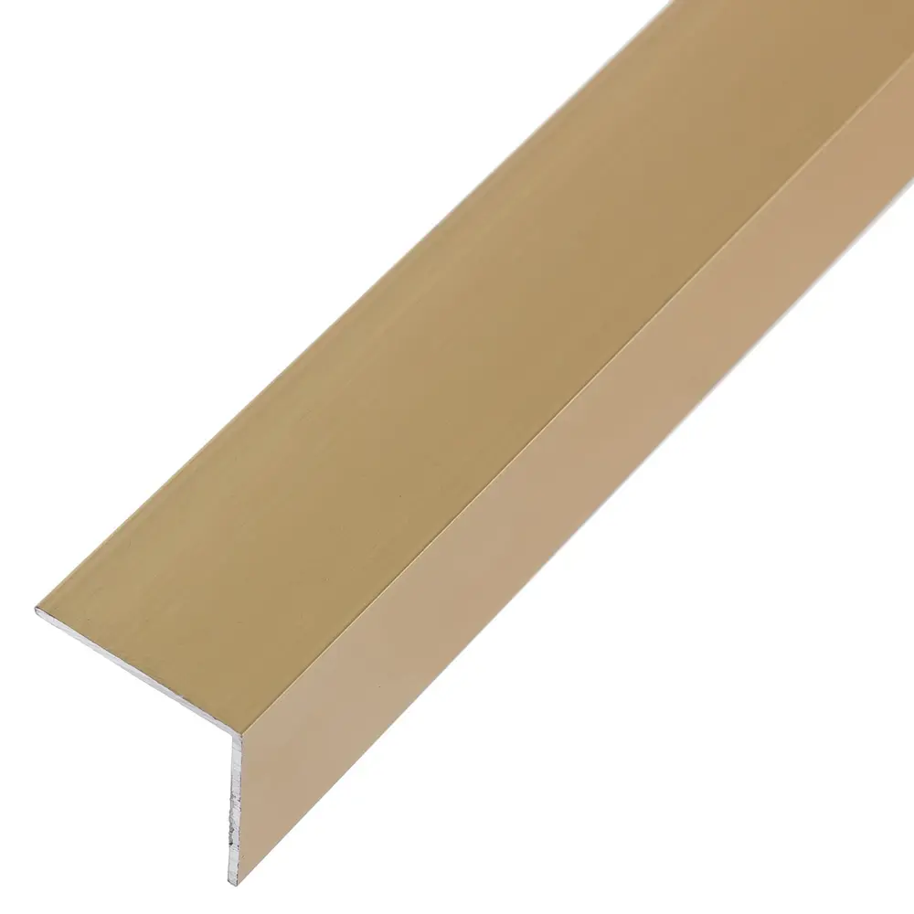 Фото 2 Уголок QuickStick 20x20x1x2000 мм алюминий цвет золото Фото 2 Уголок QuickStick 20x20x1x2000 мм алюминий цвет золото