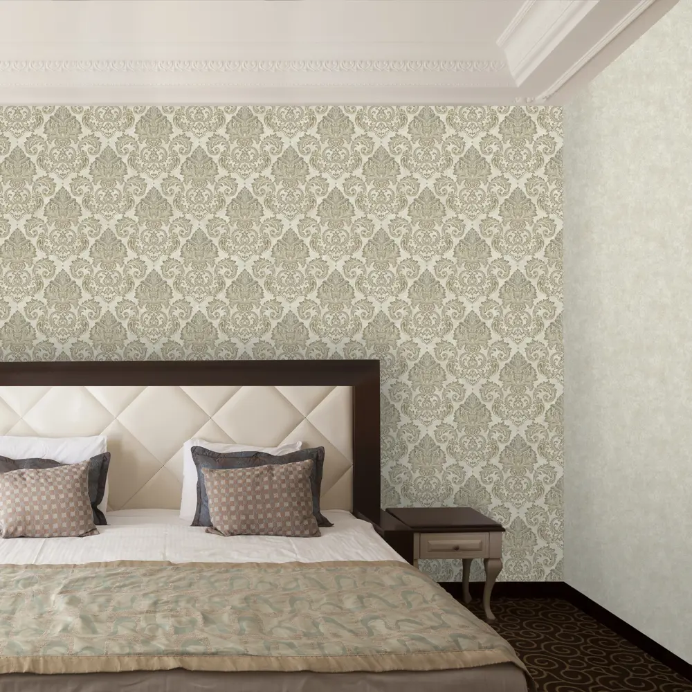 Фото 5 Обои флизелиновые Euro Decor Barocco бежевые 1.06 м 3701-4 Фото 5 Обои флизелиновые Euro Decor Barocco бежевые 1.06 м 3701-4