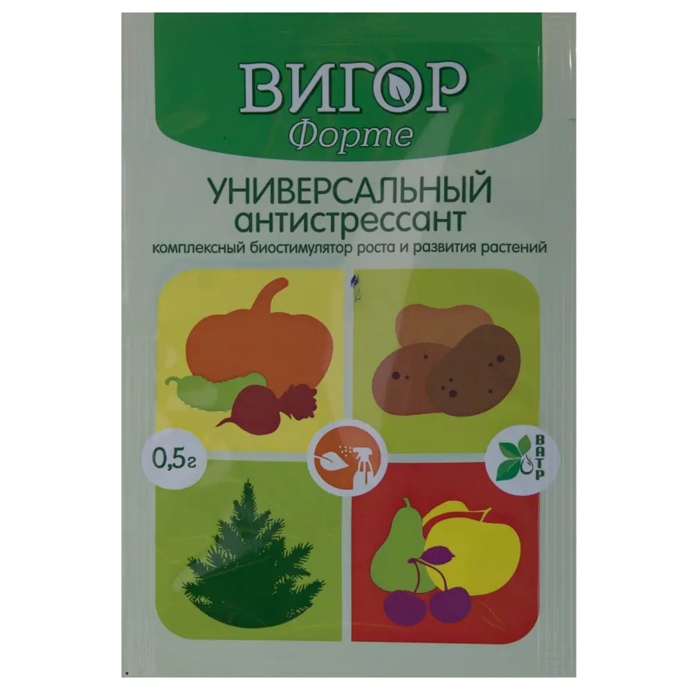 Фото Комплексный биостимулятор для роста растений Вигор Форте 0.5 г Фото Комплексный биостимулятор для роста растений Вигор Форте 0.5 г