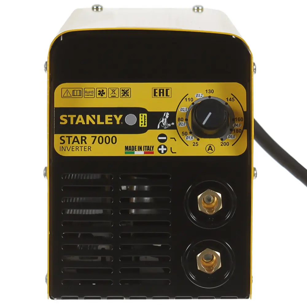 Фото 2 Сварочный аппарат инверторный Stanley Star 7000, 200 А, до 5 мм Фото 2 Сварочный аппарат инверторный Stanley Star 7000, 200 А, до 5 мм