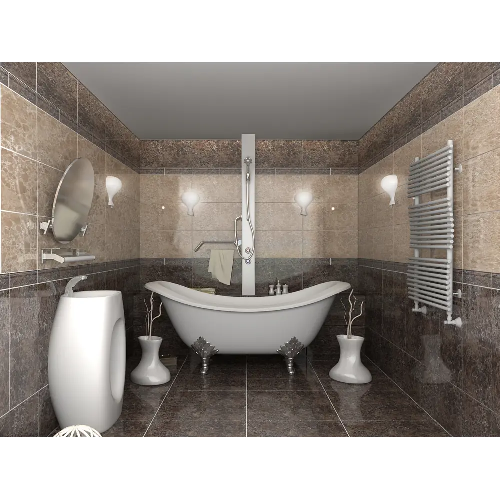 Фото 2 Бордюр Golden Tile «Lorenzo Modern» 30х9 см цвет коричневый Фото 2 Бордюр Golden Tile «Lorenzo Modern» 30х9 см цвет коричневый