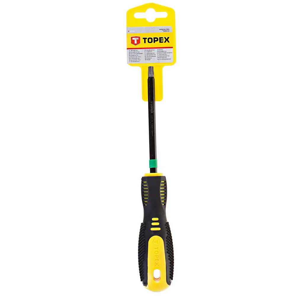 Фото 4 Отвёртка Torx (звёздочка) Topex T30х100 мм Фото 4 Отвёртка Torx (звёздочка) Topex T30х100 мм