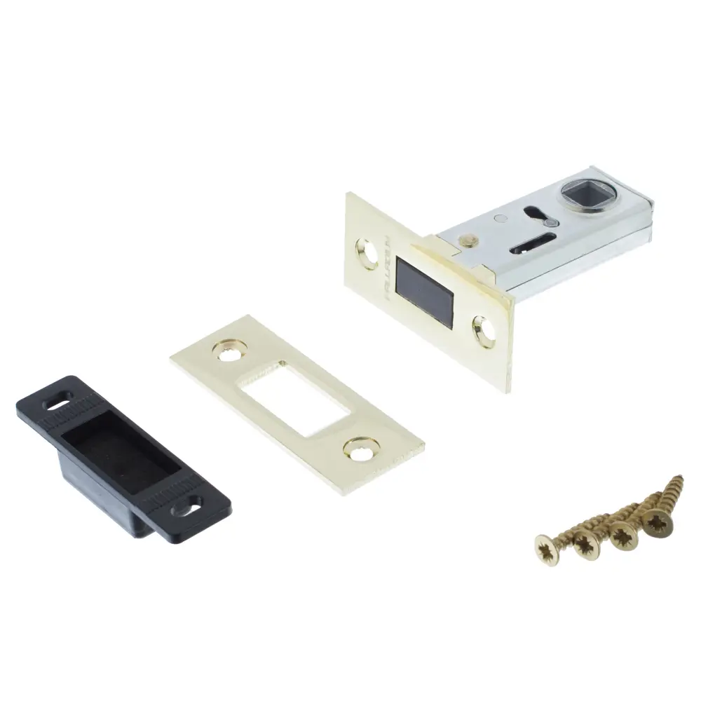 Фото 2 Защелка межкомнатная Palladium 100-М (40/200), 61,5x57x25,5 мм, сталь/ЦАМ, цвет глянцевая латунь Фото 2 Защелка межкомнатная Palladium 100-М (40/200), 61,5x57x25,5 мм, сталь/ЦАМ, цвет глянцевая латунь