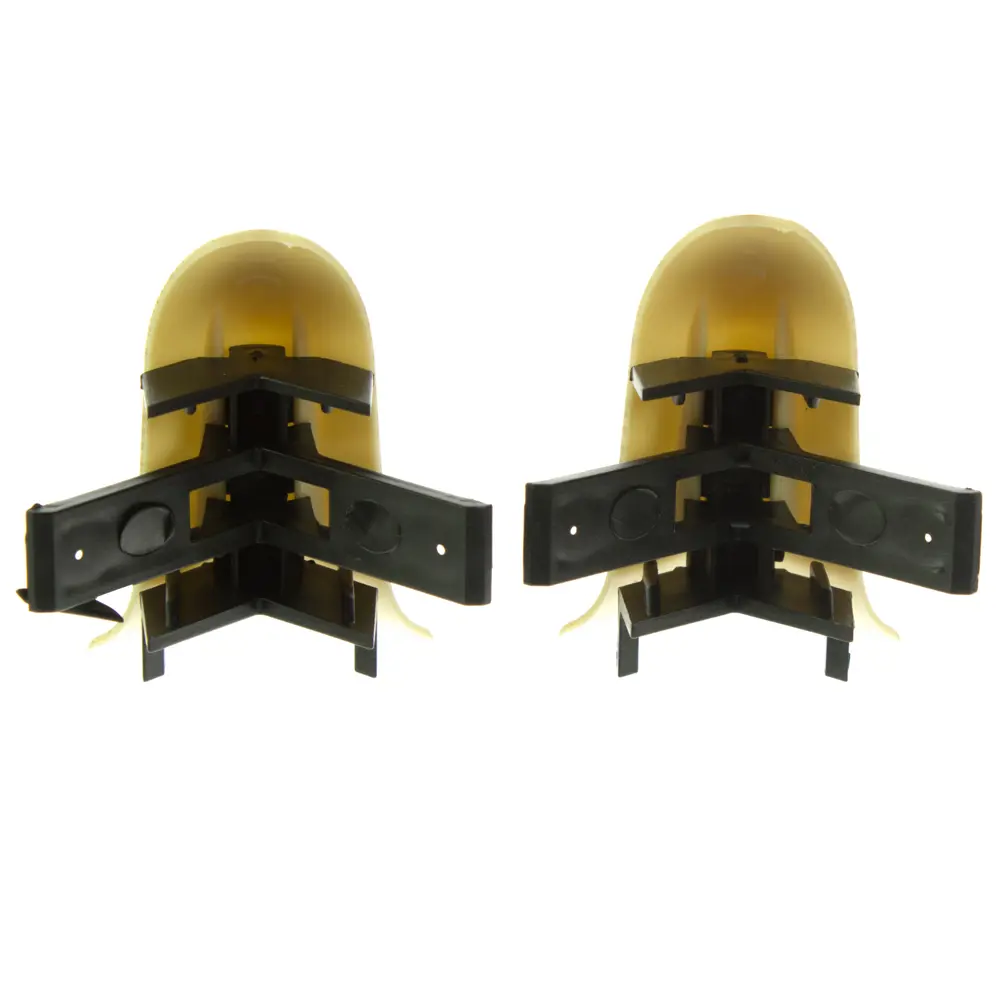 Фото Угол для плинтуса внешний BOLES В027 «Дуб Каперти» 58 мм 2 шт.