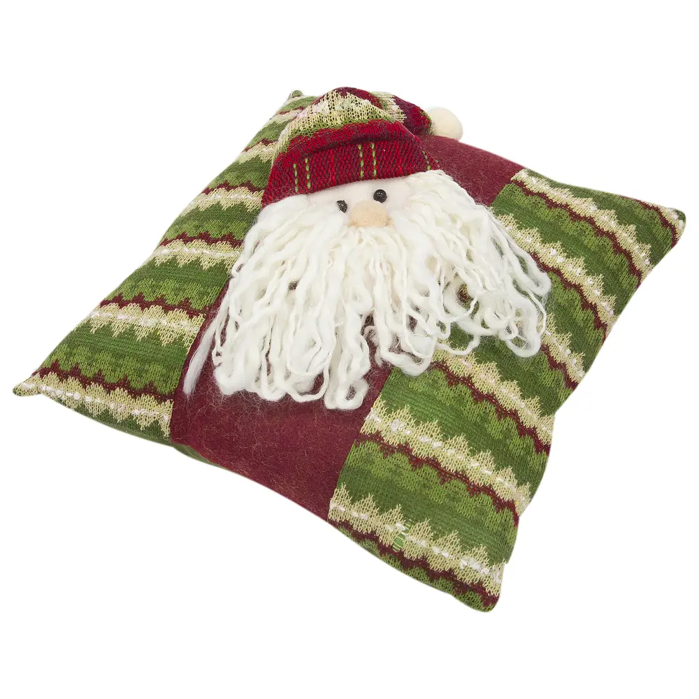 Фото 2 Украшение «Подушка «Санта» 33 см Фото 2 Украшение «Подушка «Санта» 33 см