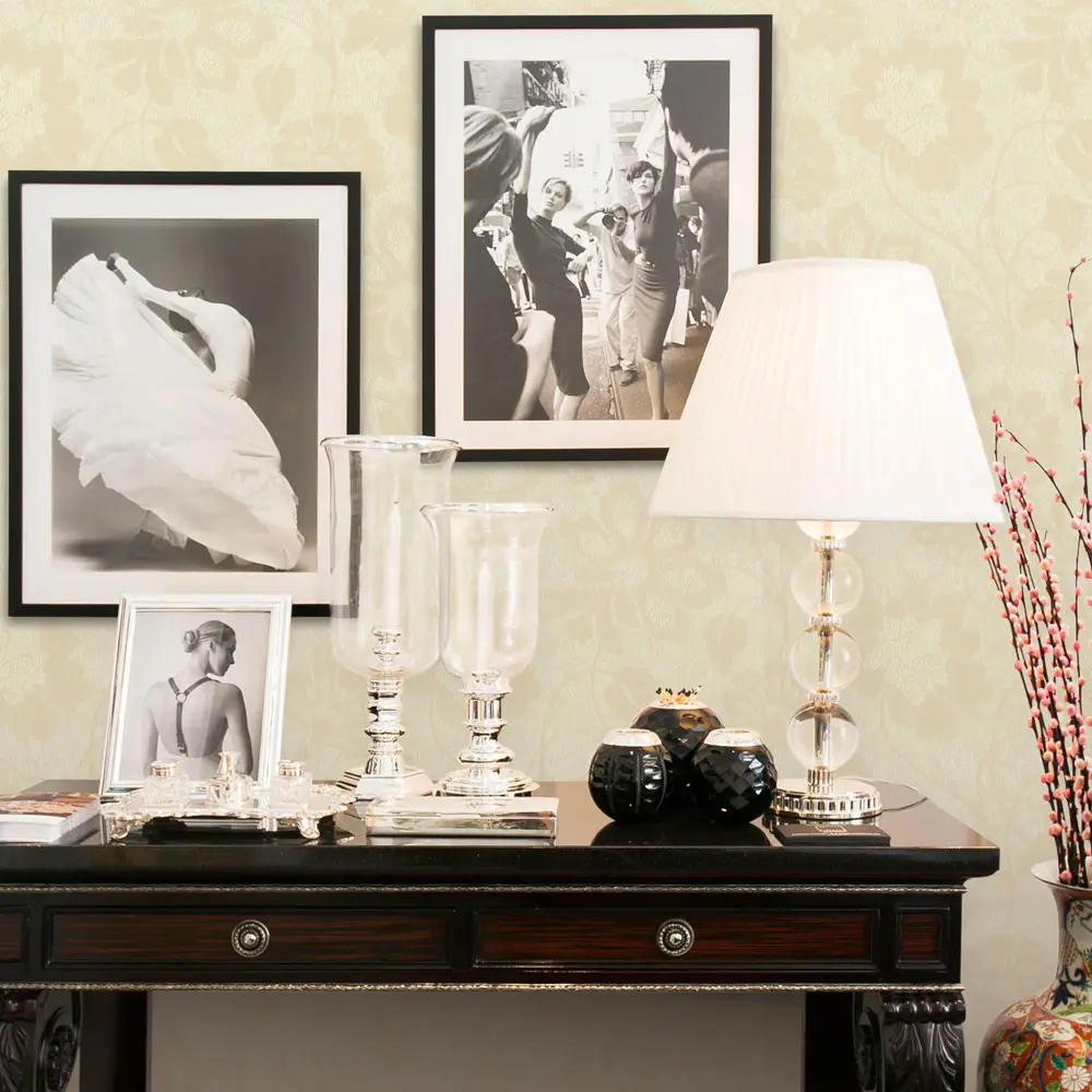 Фото 3 Обои на флизелиновой основе 1.06х10 м кружево цвет бежевый PP 8713-21