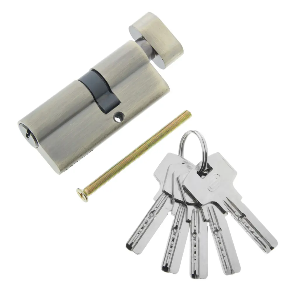 Фото 2 Цилиндр Standers ключ/вертушка 30х40 бронза,TT-CANB3040AB Фото 2 Цилиндр Standers ключ/вертушка 30х40 бронза,TT-CANB3040AB