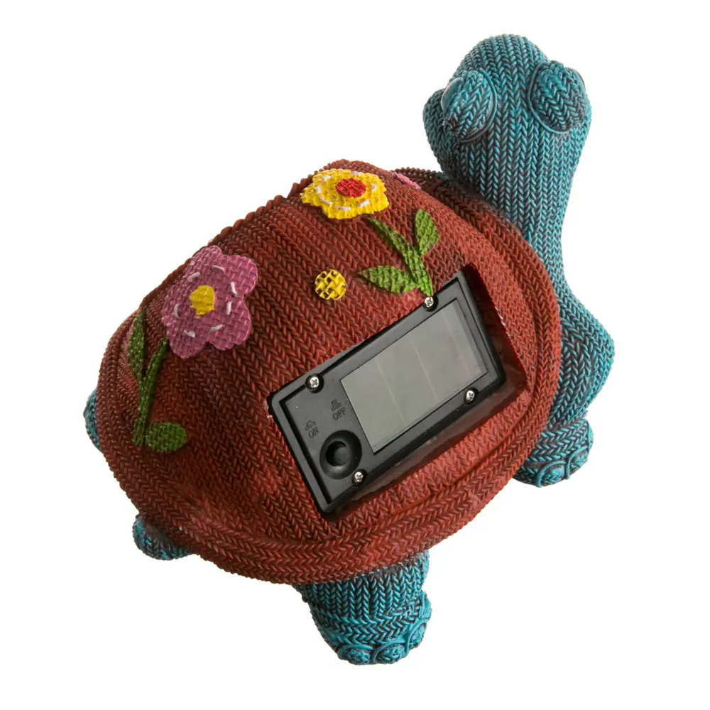 Фото 2 Светильник на солнечных батареях Knitturtle, 19 см, полирезина/полипропен Фото 2 Светильник на солнечных батареях Knitturtle, 19 см, полирезина/полипропен