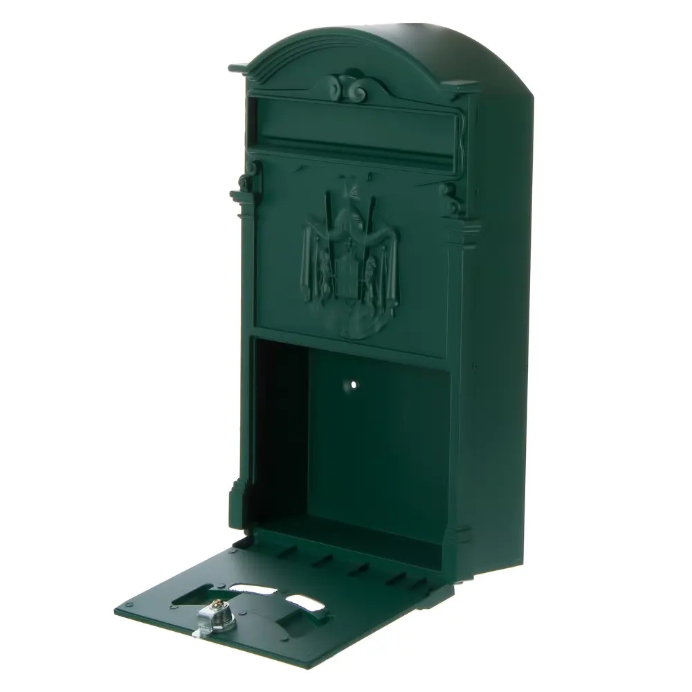Фото 2 Ящик почтовый Standers MB-002-G, алюминий/сталь, цвет зелёный Фото 2 Ящик почтовый Standers MB-002-G, алюминий/сталь, цвет зелёный