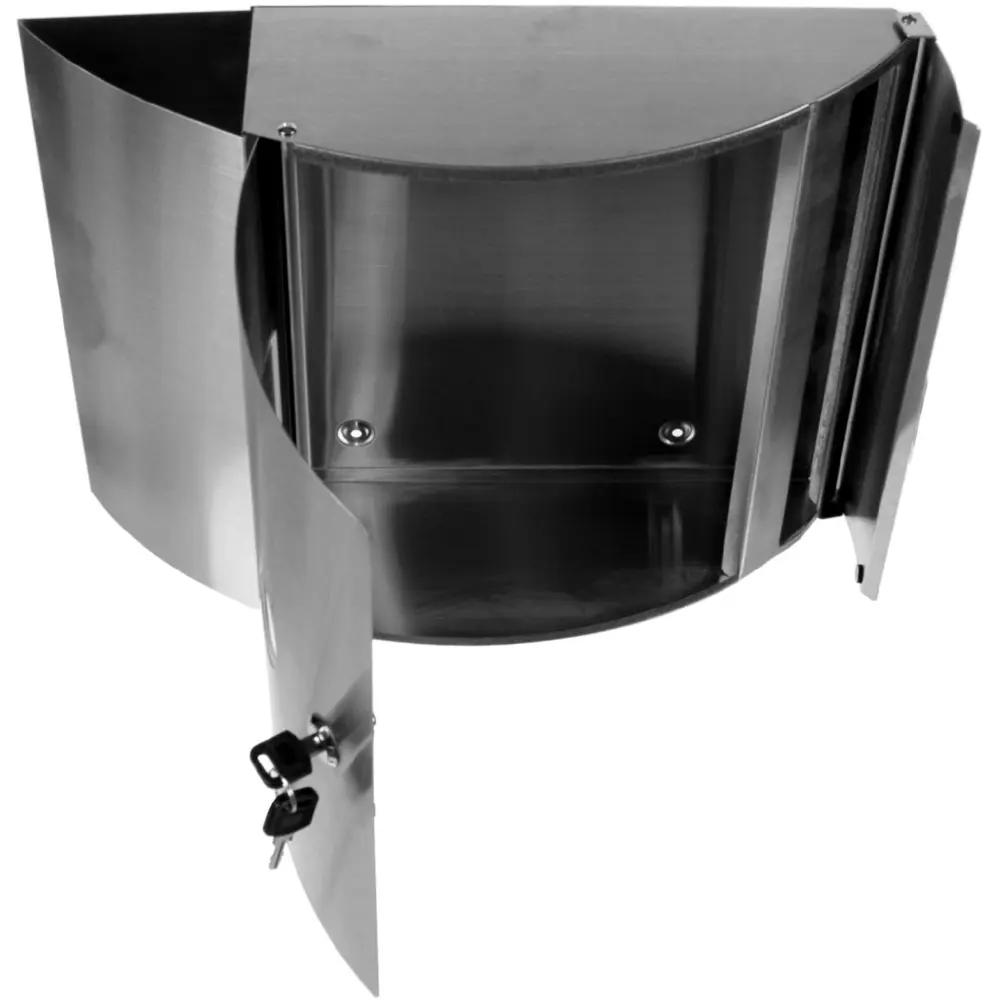 Фото 2 Ящик почтовый Standers HJ-L011, нержавеющая сталь Фото 2 Ящик почтовый Standers HJ-L011, нержавеющая сталь