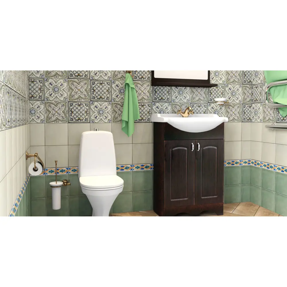 Фото 2 Декор Kerama Marazzi «Капри Майолика» 20х20 см цвет синий/зелёный Фото 2 Декор Kerama Marazzi «Капри Майолика» 20х20 см цвет синий/зелёный