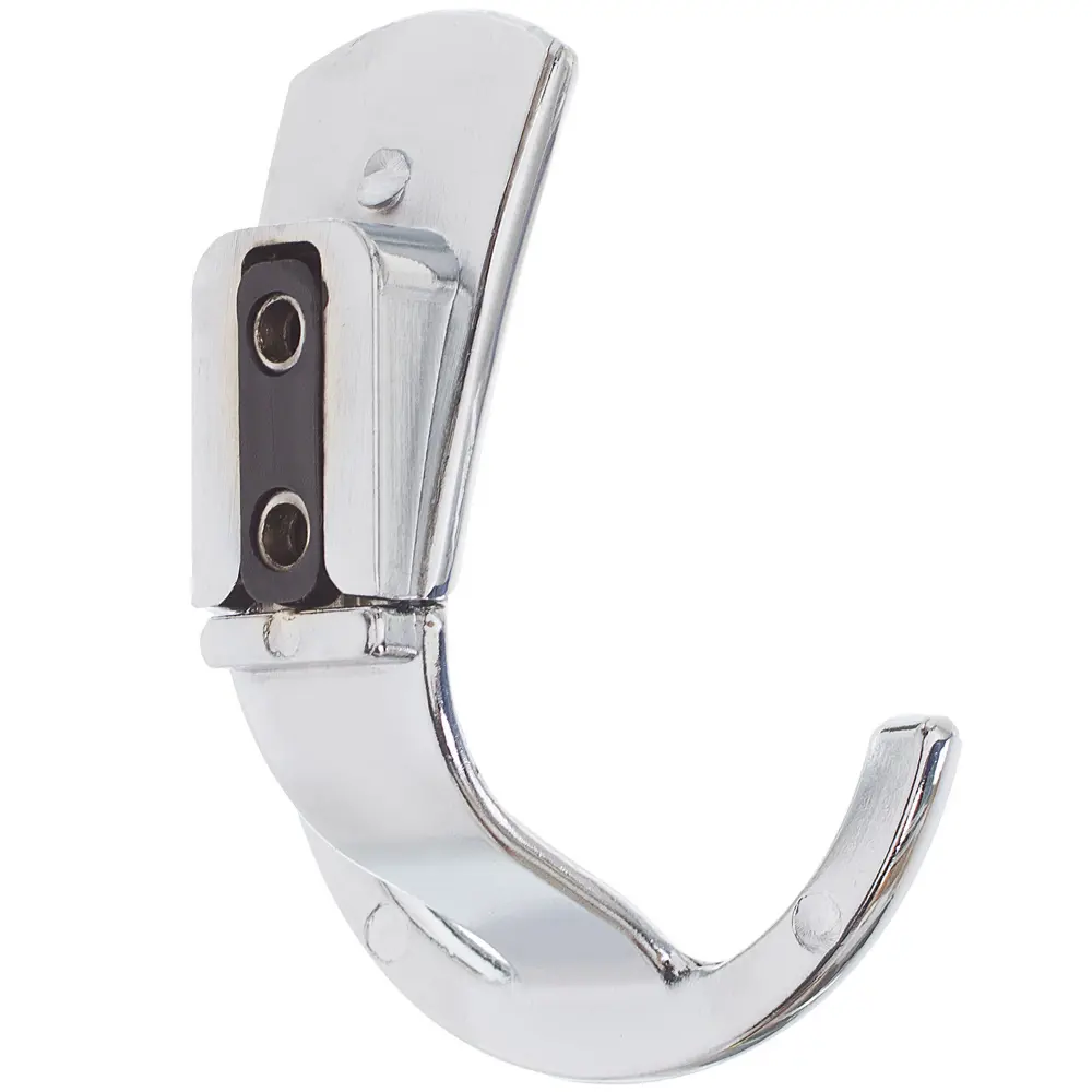 Фото 2 Крючок ABT-02 максимальная нагрузка 176 кг сталь цвет хром/черный Фото 2 Крючок ABT-02 максимальная нагрузка 176 кг сталь цвет хром/черный