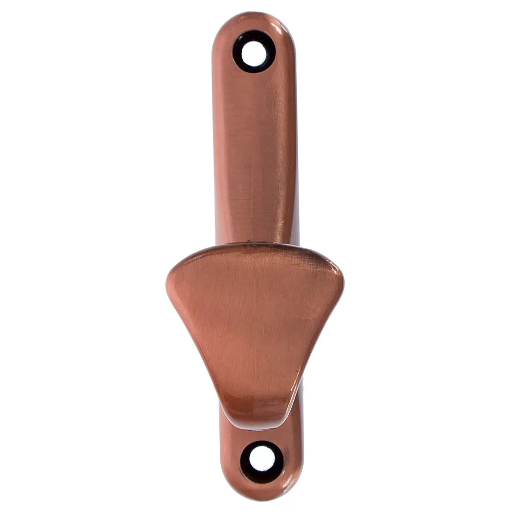 Фото 4 Крючок максимальная нагрузка 10 кг 90 мм сталь крепление на саморезы цвет античная медь Фото 4 Крючок максимальная нагрузка 10 кг 90 мм сталь крепление на саморезы цвет античная медь