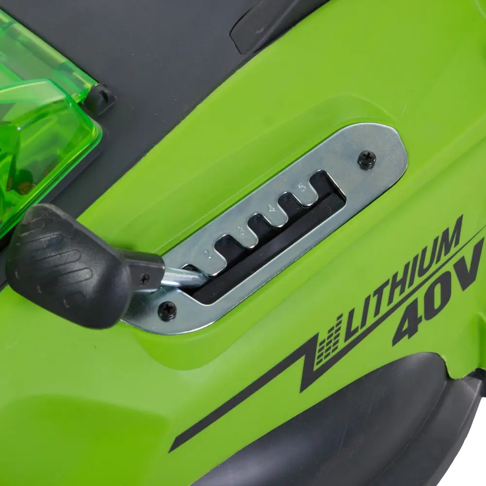 Фото 4 Газонокосилка аккумуляторная GreenWorks G40LM41 40 В 40 см АКБ и ЗУ не входит в комплект Фото 4 Газонокосилка аккумуляторная GreenWorks G40LM41 40 В 40 см АКБ и ЗУ не входит в комплект