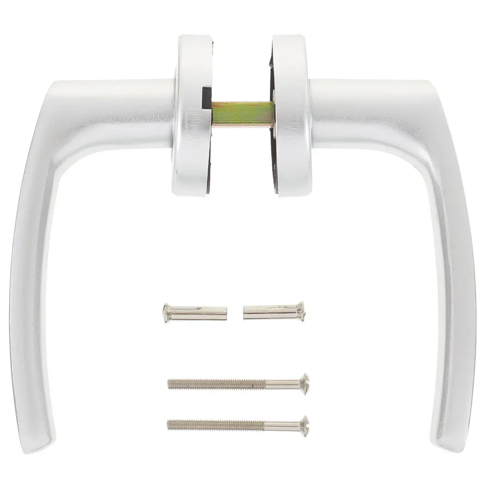 Фото 3 Ручки дверные на розетке E 019-S, цвет хром