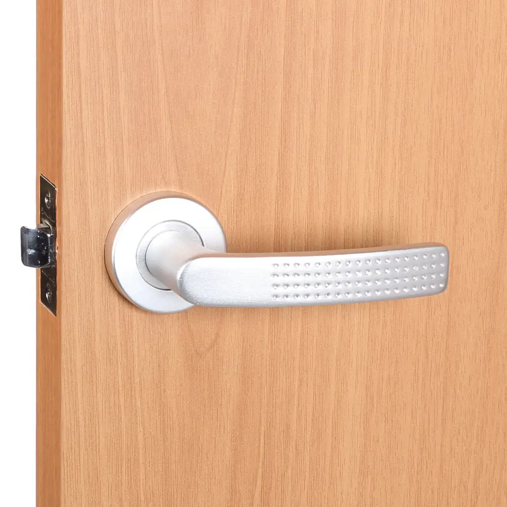 Фото 7 Ручки дверные на розетке E 019-S, цвет хром