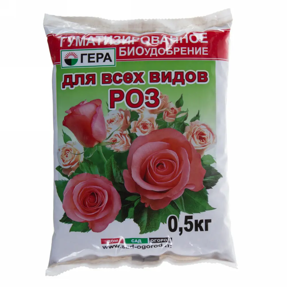 Фото Удобрение Гера для роз 0.5 кг Фото Удобрение Гера для роз 0.5 кг