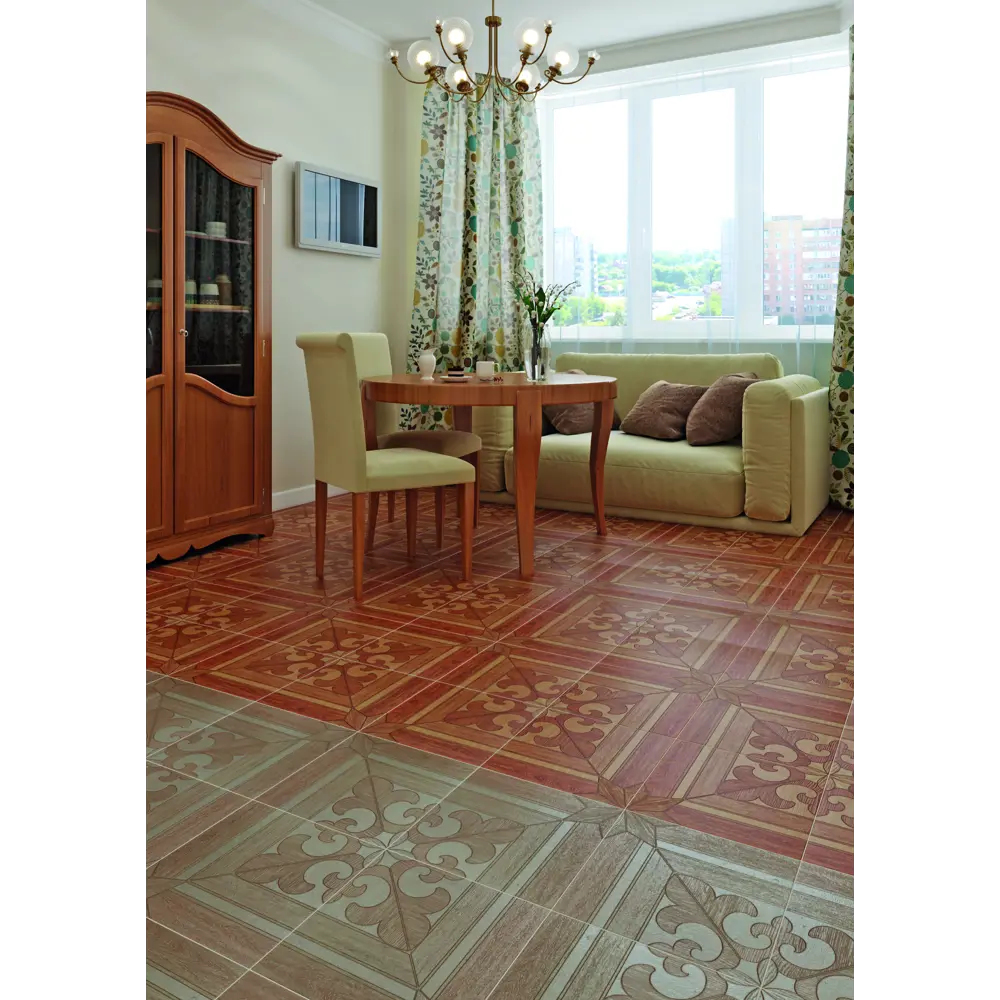 Фото 3 Плитка напольная Campo 33x33 см 1.17 м2 цвет бежевый Фото 3 Плитка напольная Campo 33x33 см 1.17 м2 цвет бежевый
