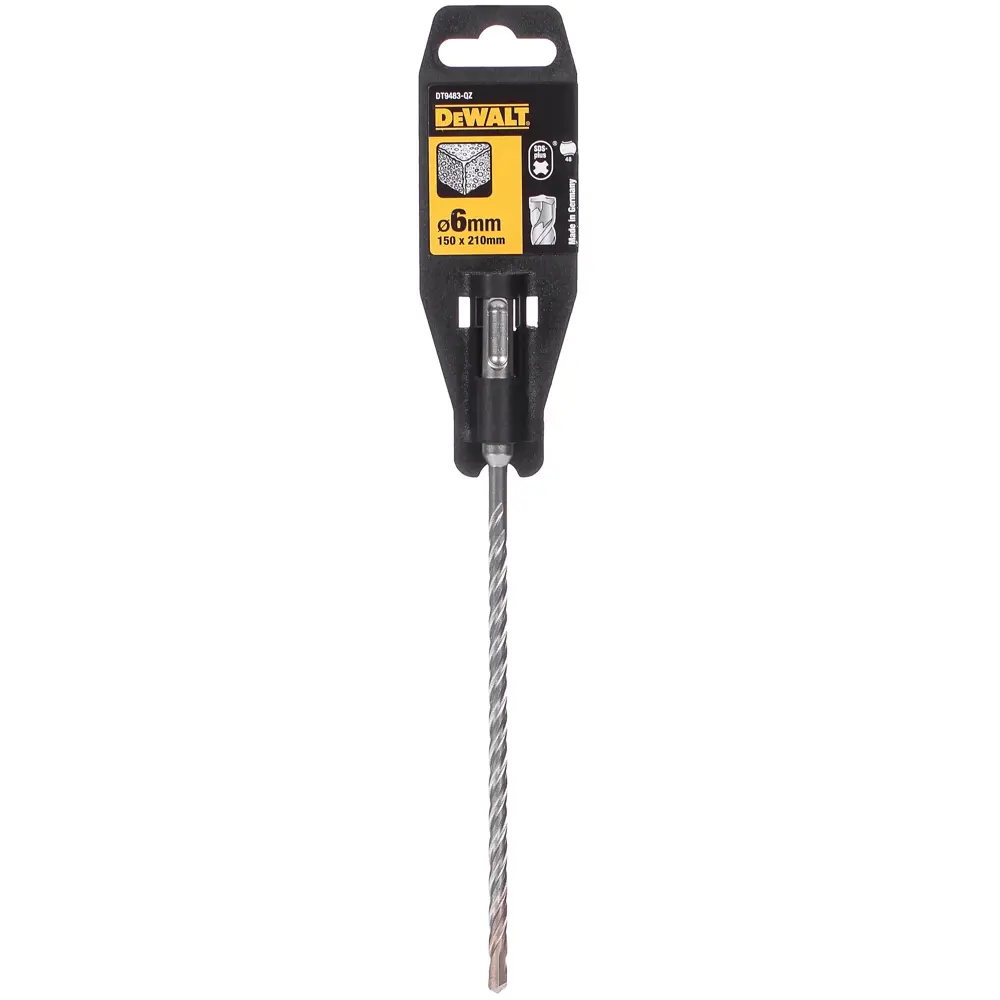 Фото 3 Бур по бетону SDS-plus 6х150х210 мм DeWalt DT9483 Фото 3 Бур по бетону SDS-plus 6х150х210 мм DeWalt DT9483