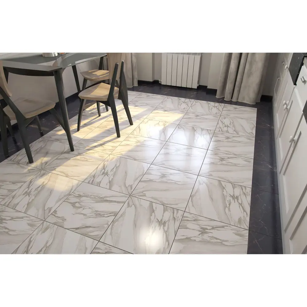 Фото 6 Керамогранит «Supernova Frappuccino Dark» 45x45 см 1.01 м2 цвет чёрный