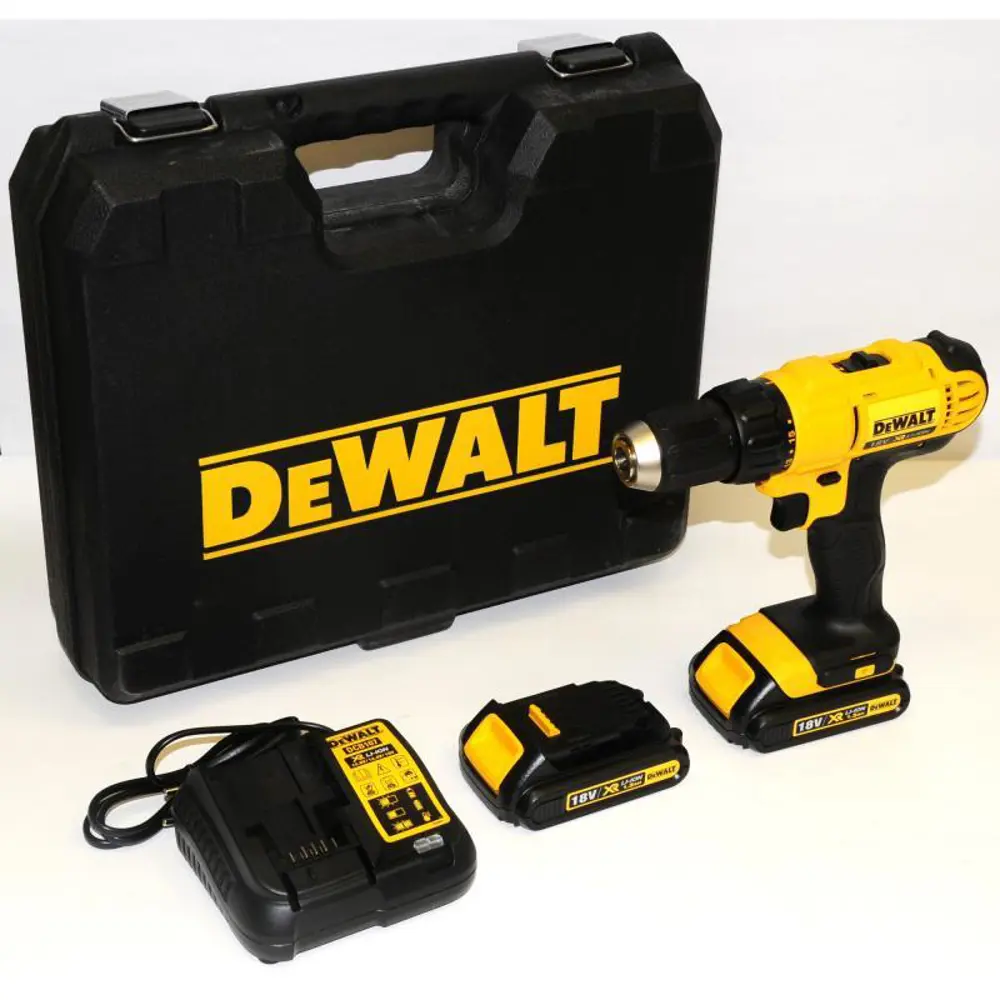 Фото 2 Шуруповерт DeWalt DCD771C2, Li-ion 18 В, 1,3 Ач Фото 2 Шуруповерт DeWalt DCD771C2, Li-ion 18 В, 1,3 Ач