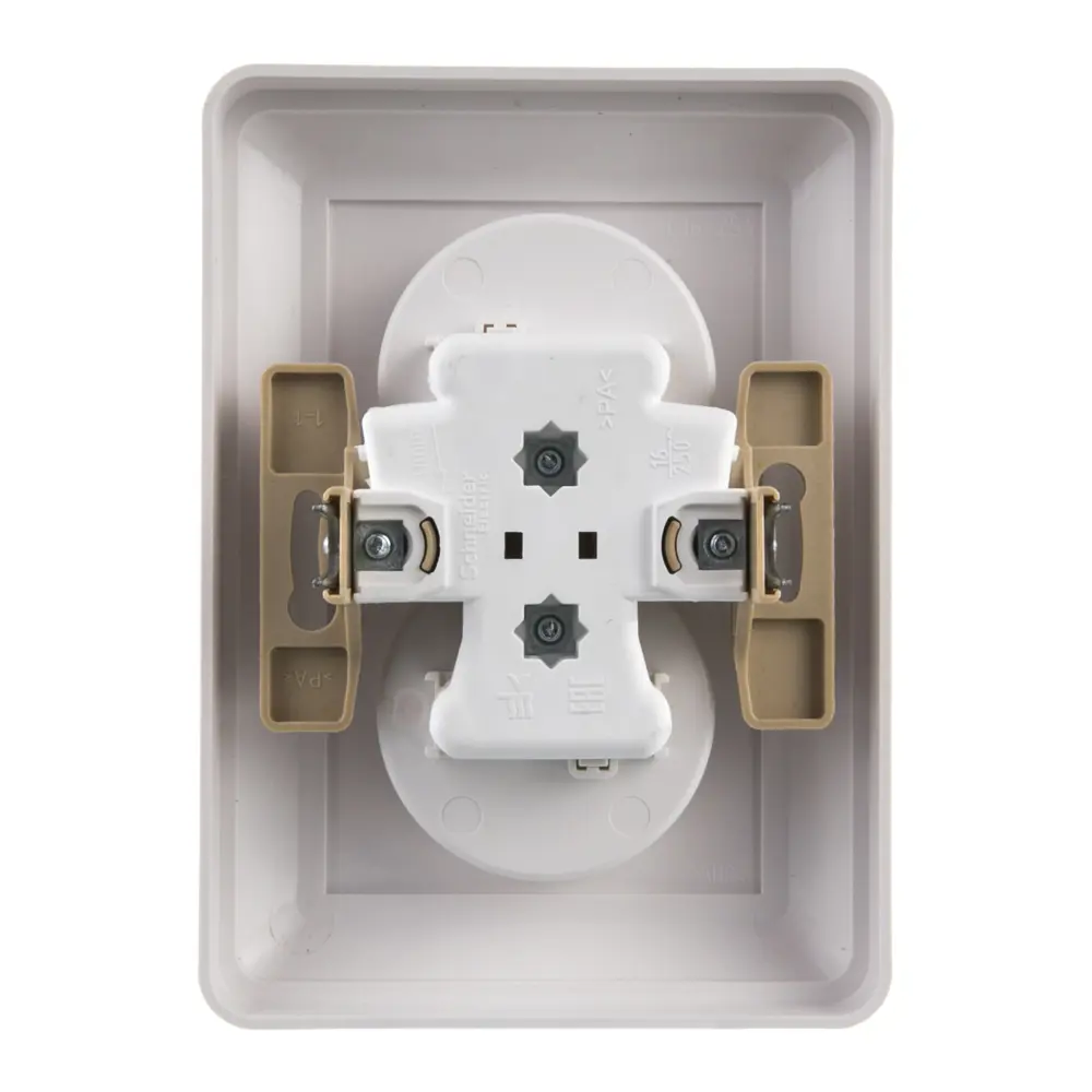Фото 2 Розетка Schneider Electric W59, 2 разъема, цвет белый Фото 2 Розетка Schneider Electric W59, 2 разъема, цвет белый