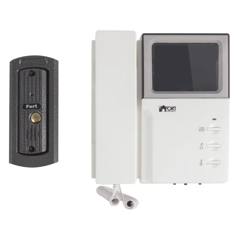 Фото 4 Видеодомофон Fort C0406, цветной монитор TFT LCD 4 дюйма Фото 4 Видеодомофон Fort C0406, цветной монитор TFT LCD 4 дюйма