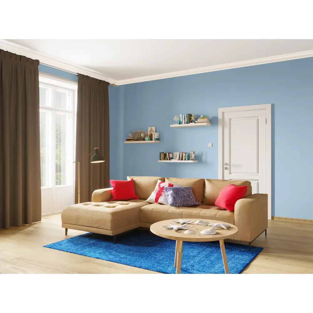 Фото 6 Краска Primalex Inspiro 1 л цвет голубой Фото 6 Краска Primalex Inspiro 1 л цвет голубой