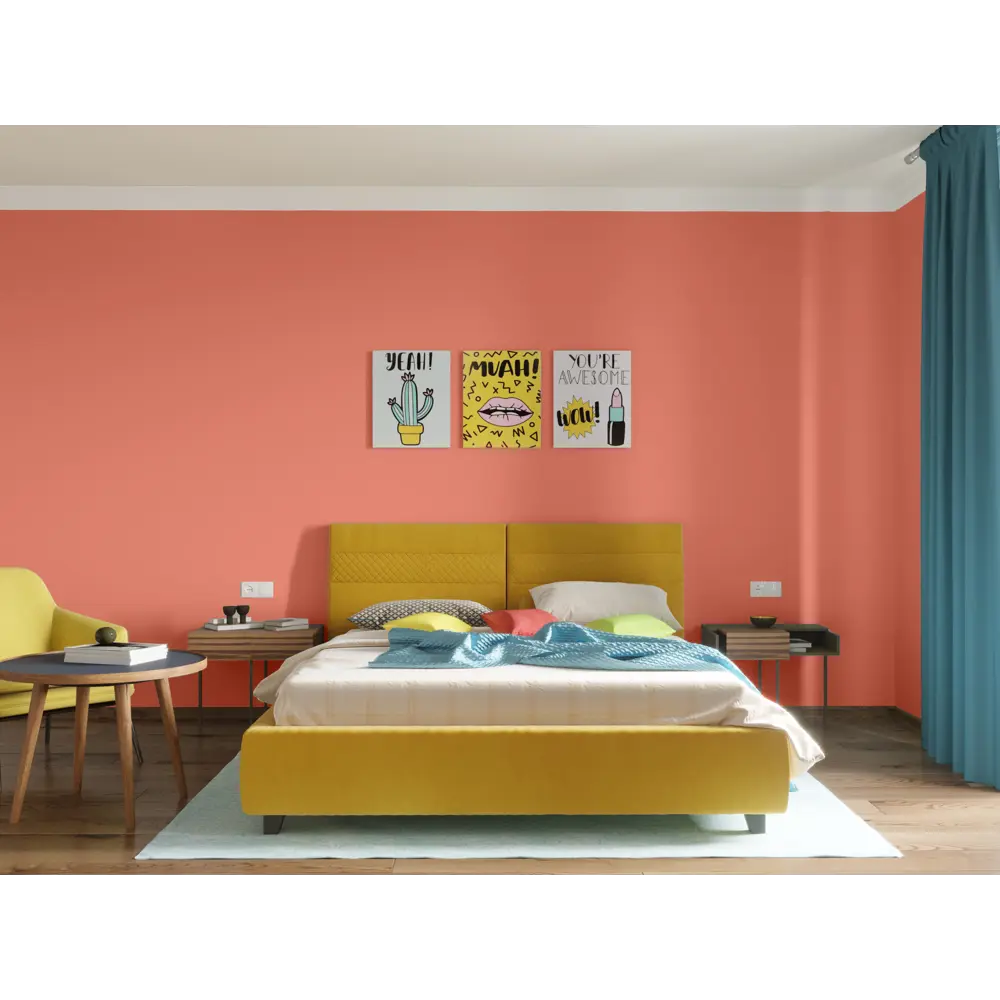 Фото 6 Краска Primalex Inspiro 1 л Клубничный мусс Фото 6 Краска Primalex Inspiro 1 л Клубничный мусс