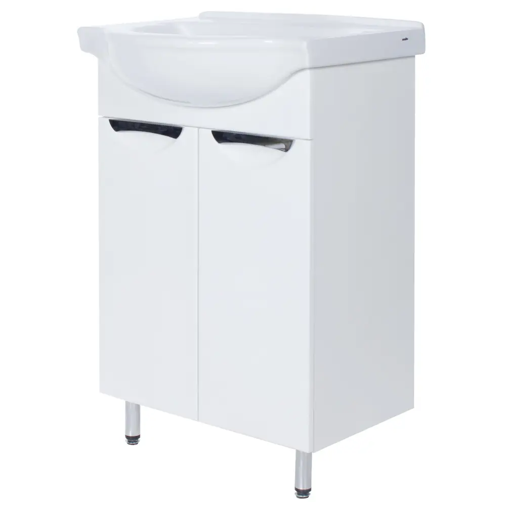 Фото 3 Тумба под раковину напольная «Грея» 55 см