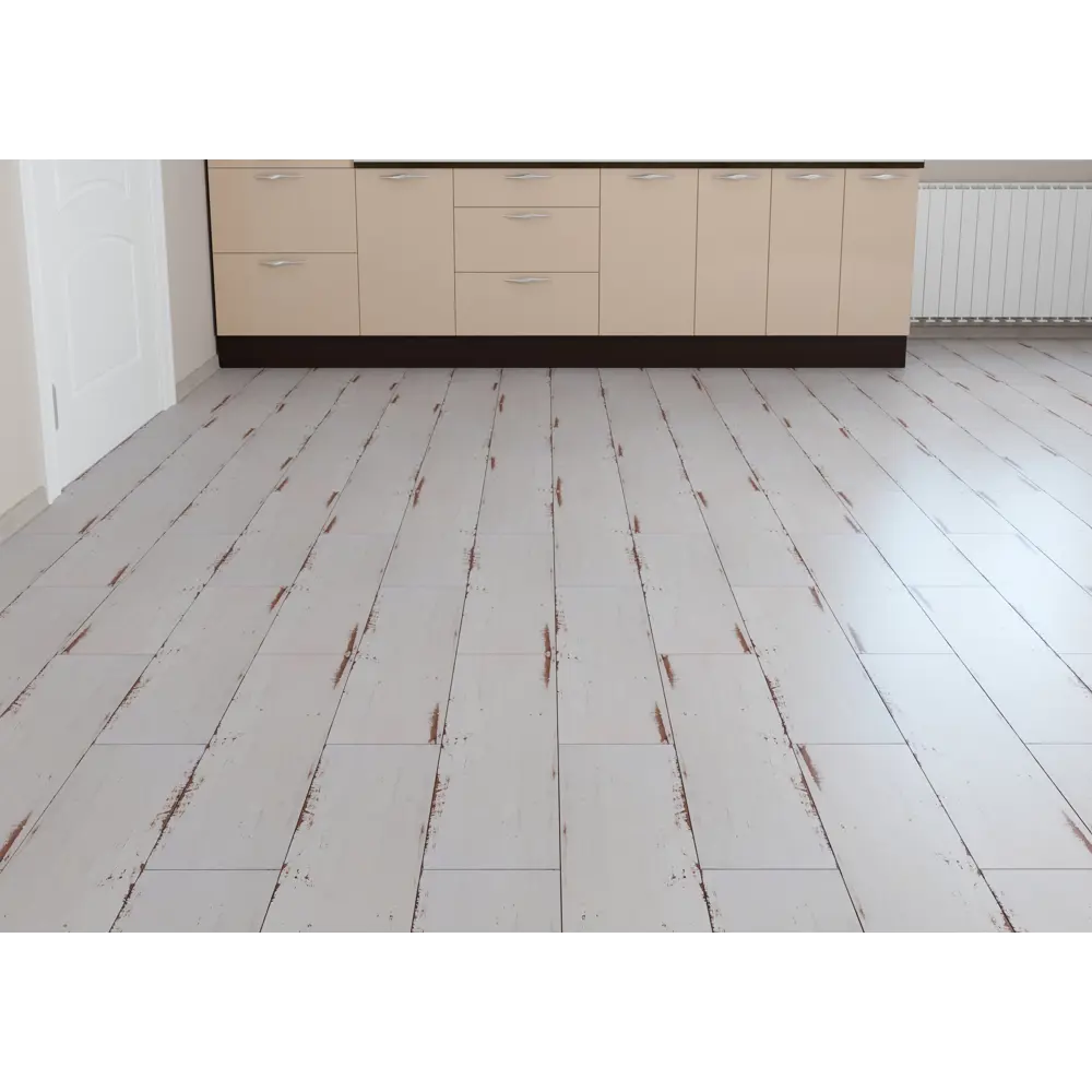 Фото 4 Керамогранит Patchwood, 20х60 см, 1.08 м2, цвет белый