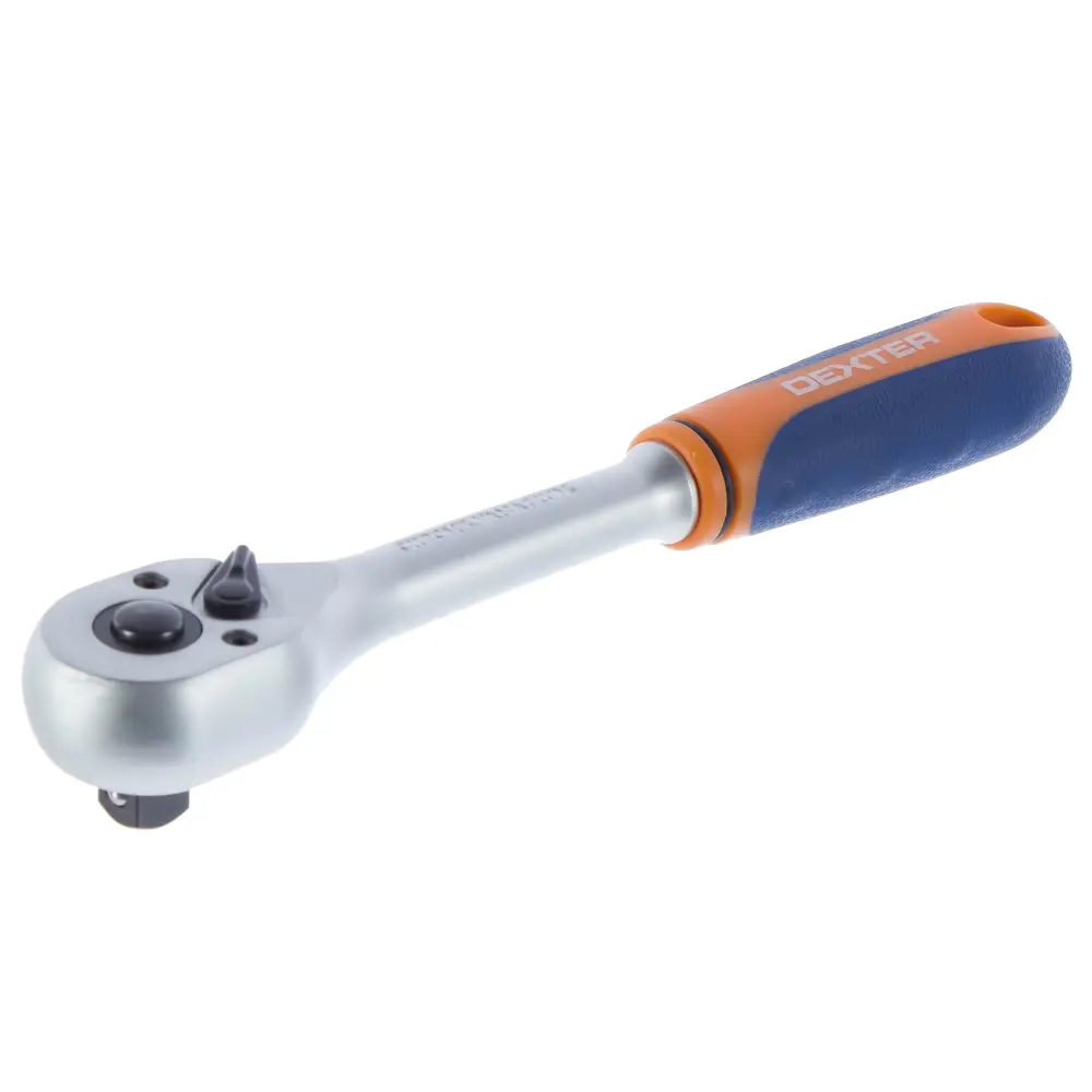 Фото Трещотка Dexter 3/8" 45 зубцов Фото Трещотка Dexter 3/8" 45 зубцов