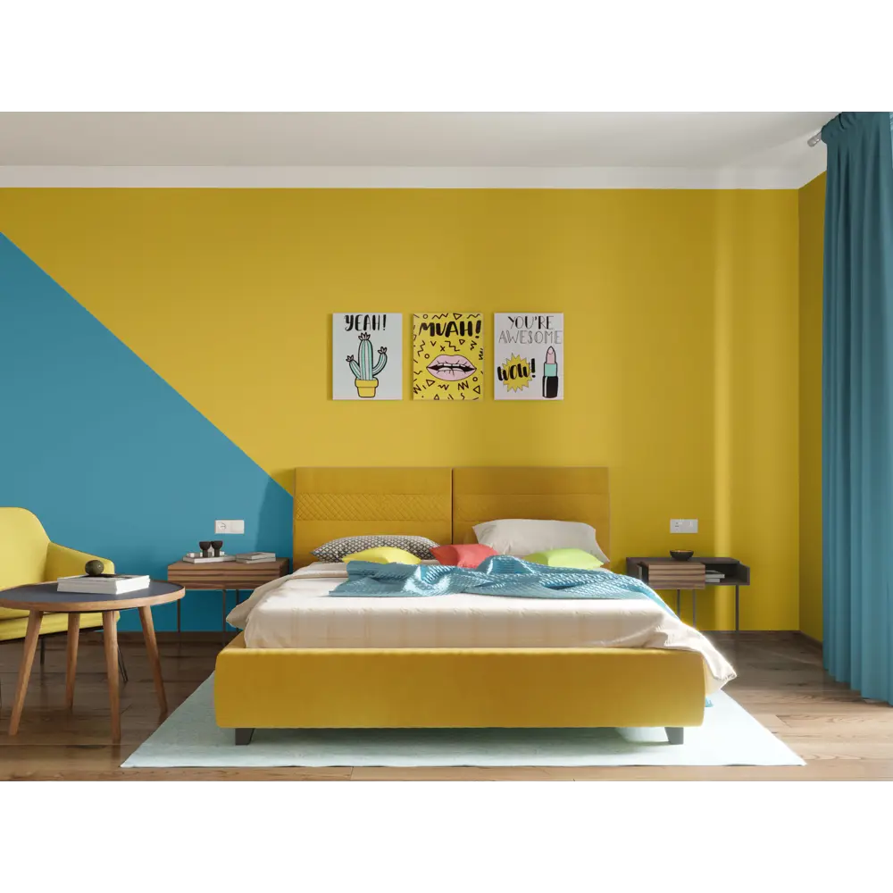 Фото 4 Краска для стен и потолков Trend Farbe цвет Медовая груша 2.5 л Фото 4 Краска для стен и потолков Trend Farbe цвет Медовая груша 2.5 л