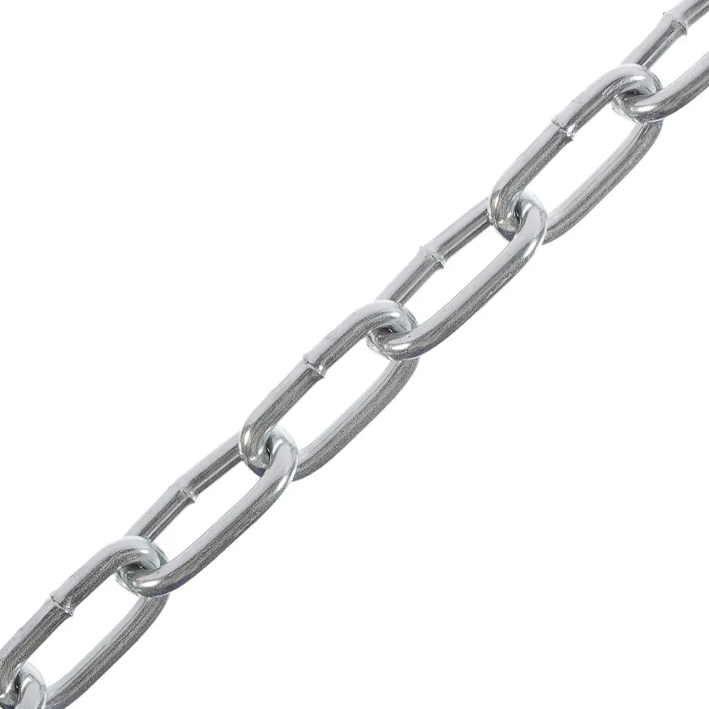 Фото 2 Цепь DIN 766 3 мм короткое звено 10 м сталь оцинкованная Фото 2 Цепь DIN 766 3 мм короткое звено 10 м сталь оцинкованная