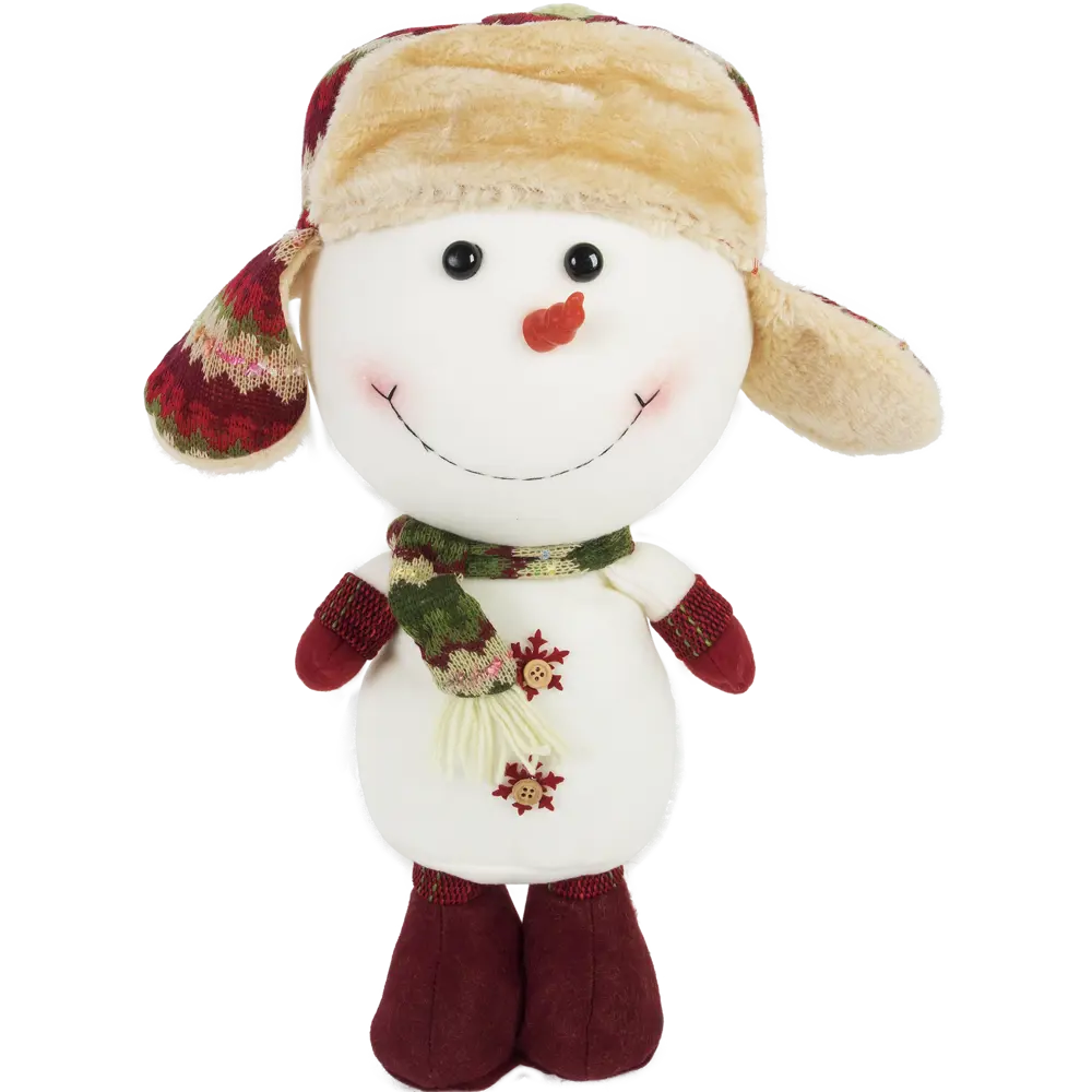 Фото 2 Мягкая игрушка «Снеговик», 45 см