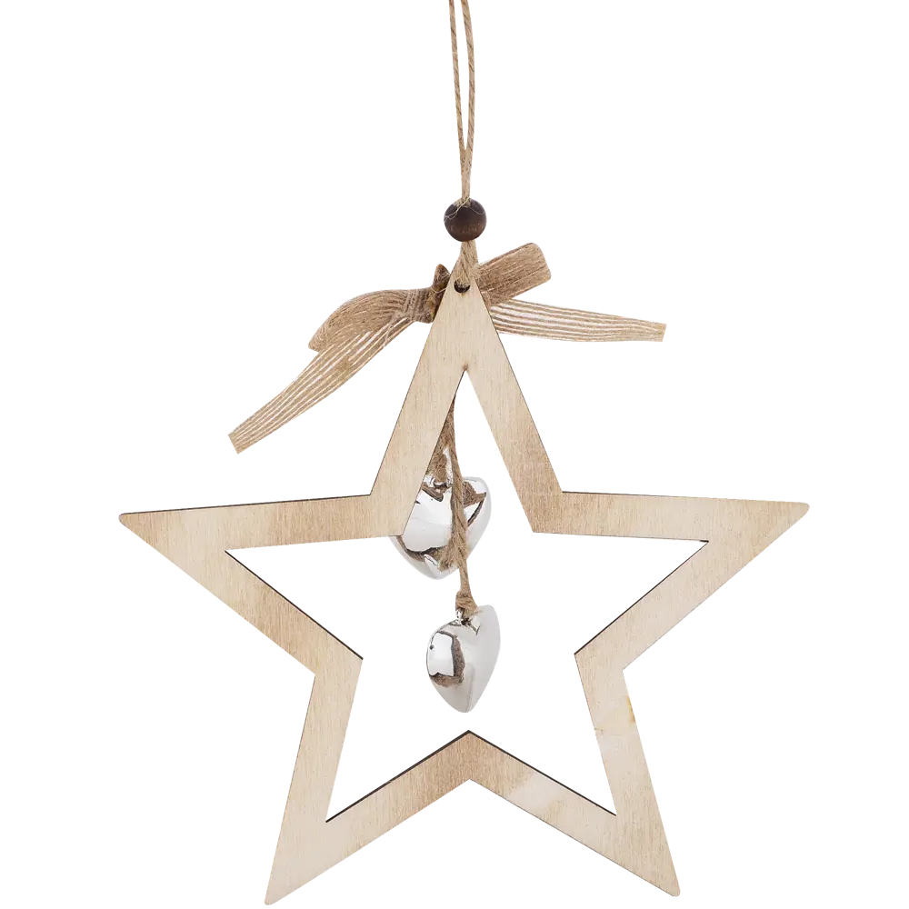 Фото 2 Ёлочное украшение на подвесе «Звезда» Фото 2 Ёлочное украшение на подвесе «Звезда»