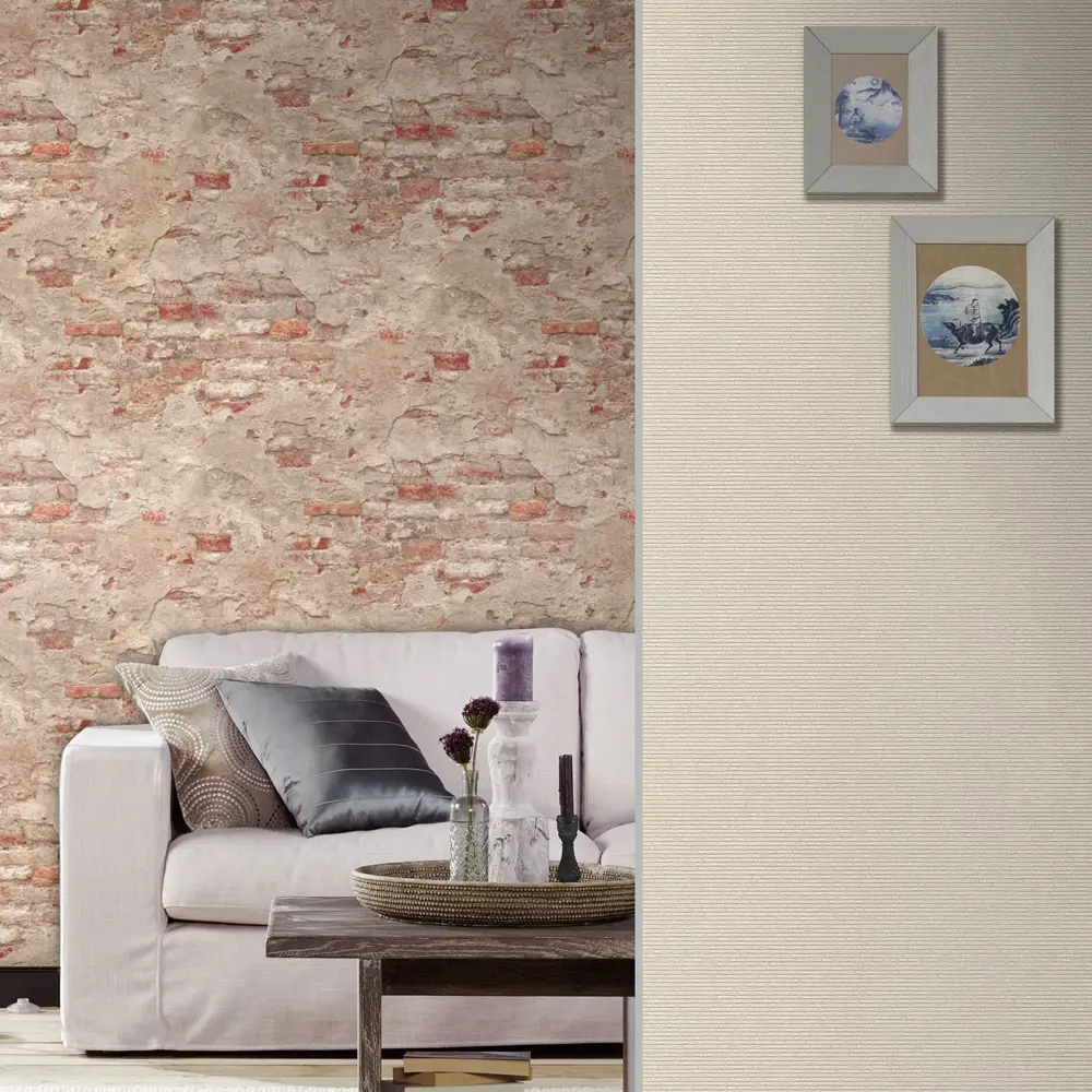 Фото 5 Обои флизелиновые Rasch Factory бежевые 0.53 м 939224