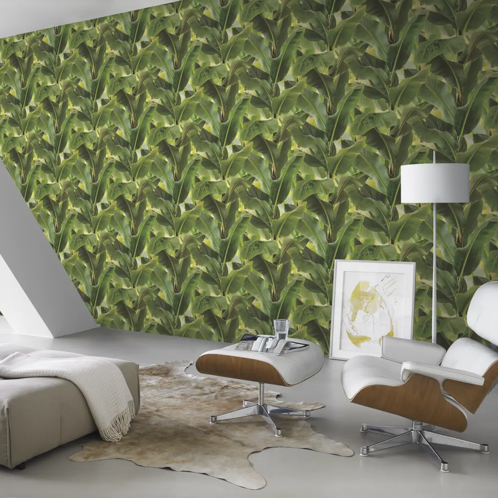 Фото 4 Обои флизелиновые Rasch African Queen зелёные 0.53 м 473407 Фото 4 Обои флизелиновые Rasch African Queen зелёные 0.53 м 473407