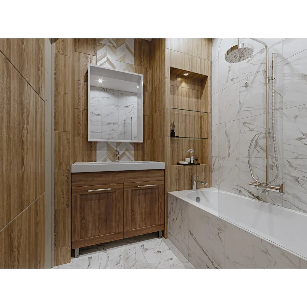 Фото 5 Плитка настенная Wood «Шевро» 35x25 см 1.4 м2 Фото 5 Плитка настенная Wood «Шевро» 35x25 см 1.4 м2