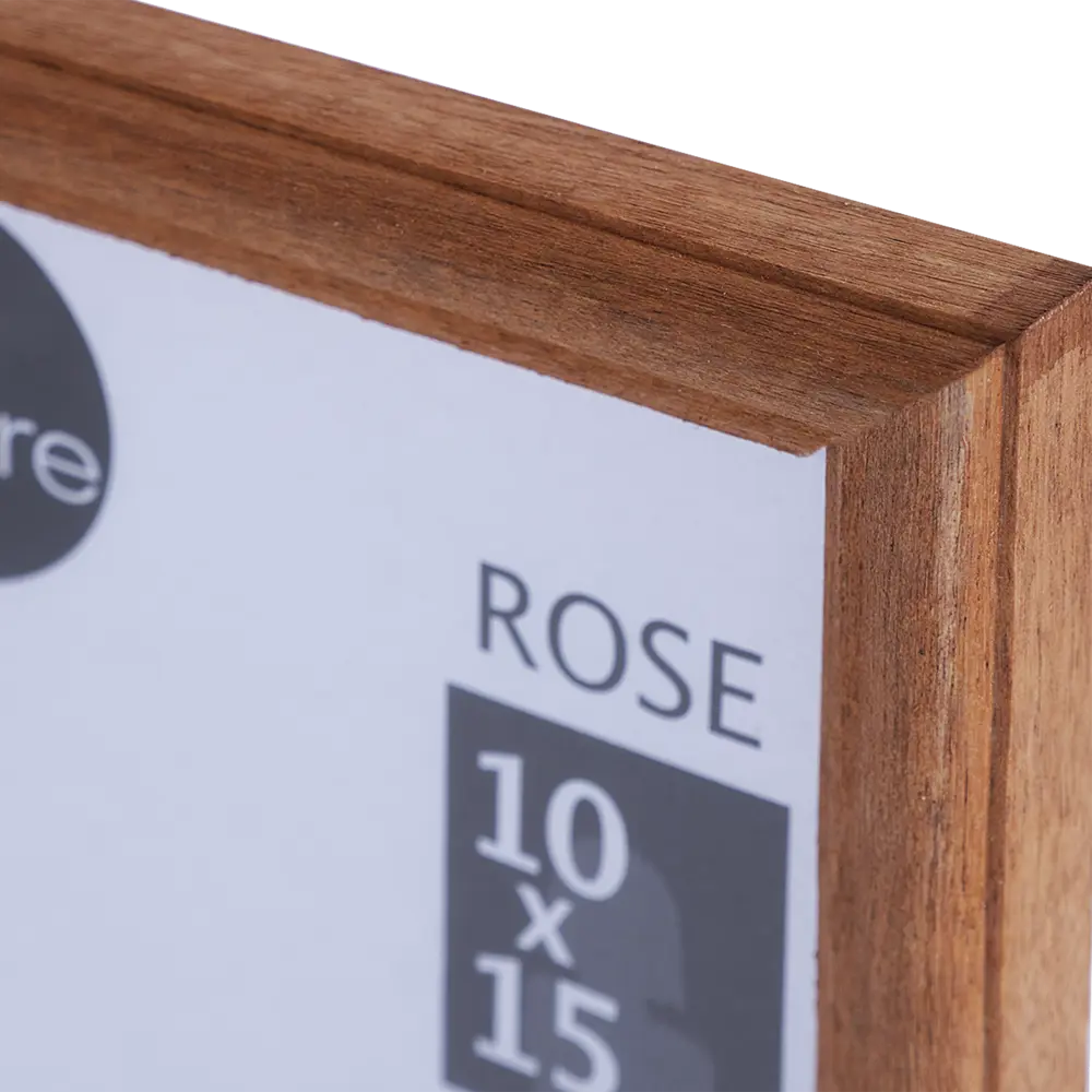 Фото Рамка Inspire Rose 10х15 см дерево цвет коричневый Фото Рамка Inspire Rose 10х15 см дерево цвет коричневый